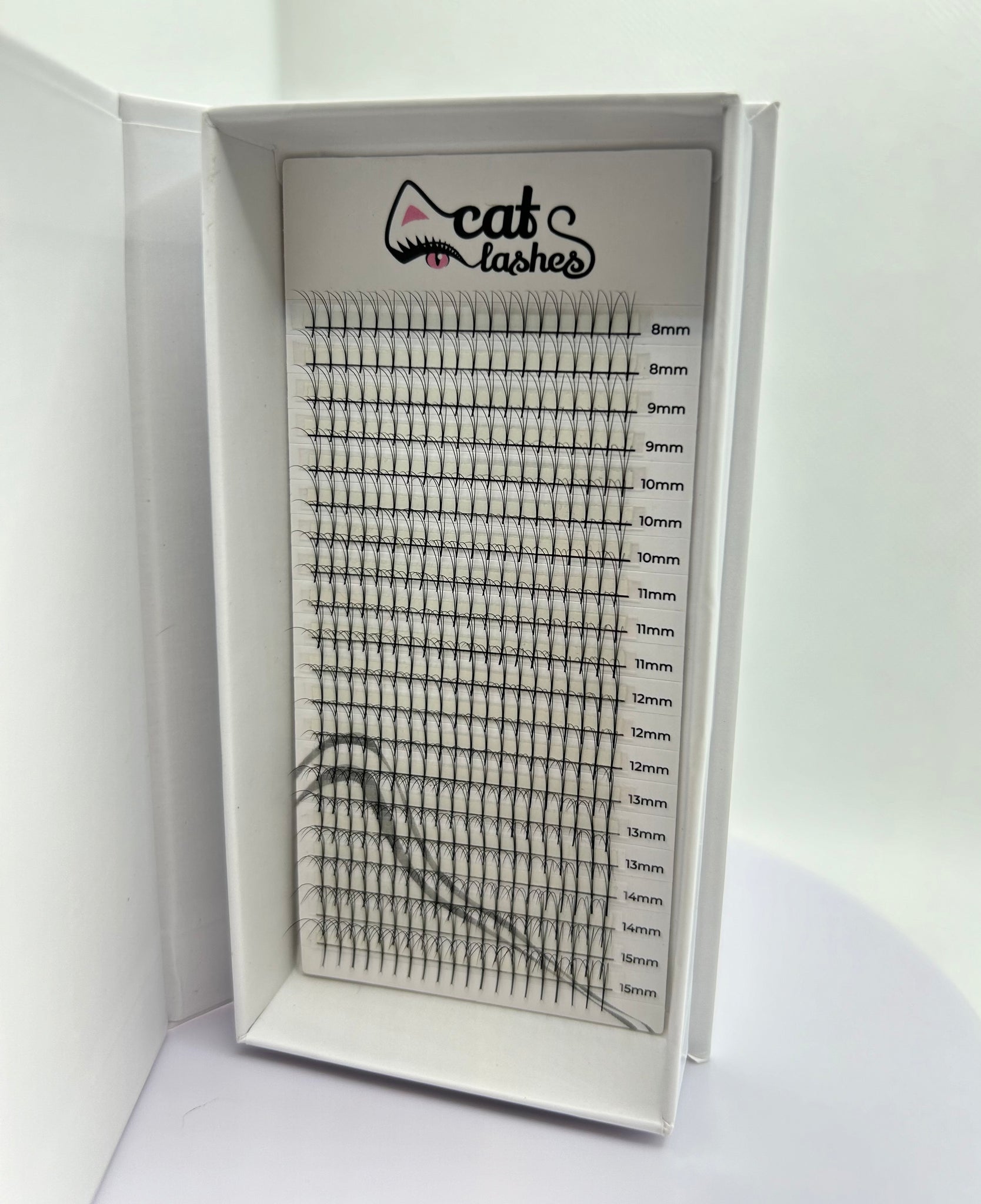 Abanicos hechos CatLashes (3D, 4D)