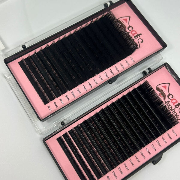 Pestañas Catlashes Mix (7-15mm) (curvaturas B,C,D)