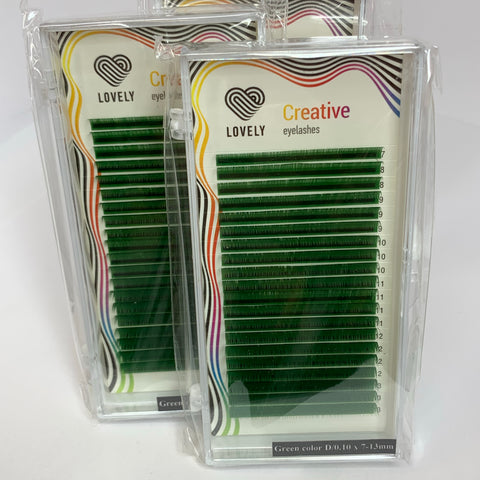 Green color mix D 0.10 7-13 mm
